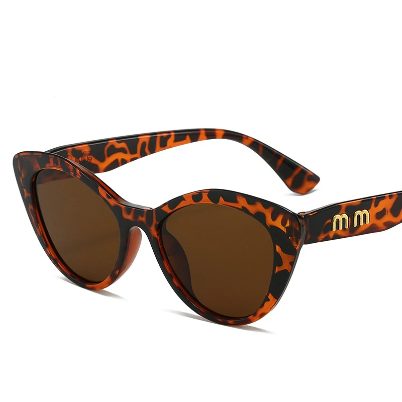 Women\'s minimalist letter fashion glasses Tropical Beach Vacay glasses vintage summer color fashion glasses