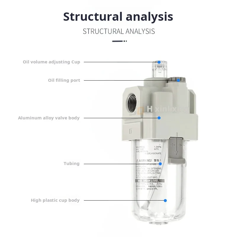 AL Oil mist AL20-02/AL30-03/AL40-04 Air source treatment oil water separator