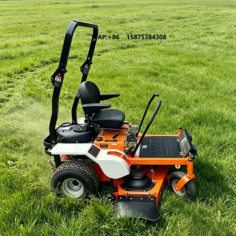 

Grass Cutting Machine Lawn Mower Manufacturer 336cc 50in 60in Ride-on Lawn Mower Tractor