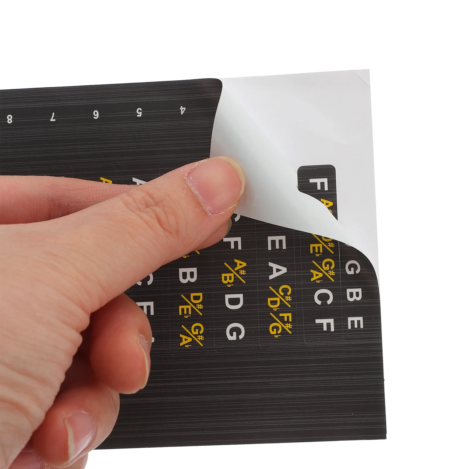 

Guitar Fretboard Stickers 2 Sheets Ideal Gift for Guitarists Practical and Decorative Fingerboard Decals for All Guitars