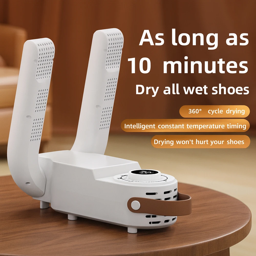 

Модернизированная сушилка для обуви с космическим кораблем с таймером/дезодоратором, складная портативная электрическая сушилка для ботинок, 150 Вт, вилка европейского стандарта для сушки домашней обуви