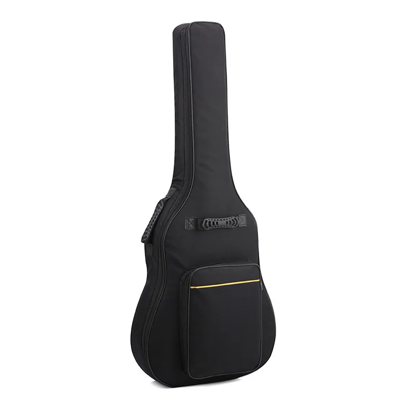 Acoustic Guitar Gig Bag Thicken Sponge Padding Water Resistent Dual Adjustable Strap Electric Bass Guitar Case Cover