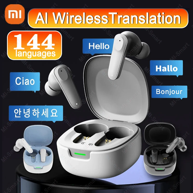 Xiaomi Wireless Bluetooth Headset A98 Smart AI Translation Bluetooth Headset Business Multilingual Travel Translation