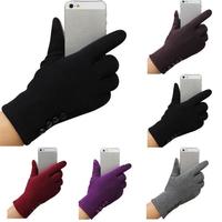 Touch Screen Warm Women Cycling Thermal Cold Weather Hand Warmer Waterproof Non Slip Sweat Absorbent Gloves Winter Gloves