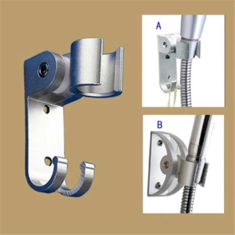 Wall Mounted Handle Adjustable Shower Head Holder Lightweight Shower Head Fixing Bracket Bathroom Accessories