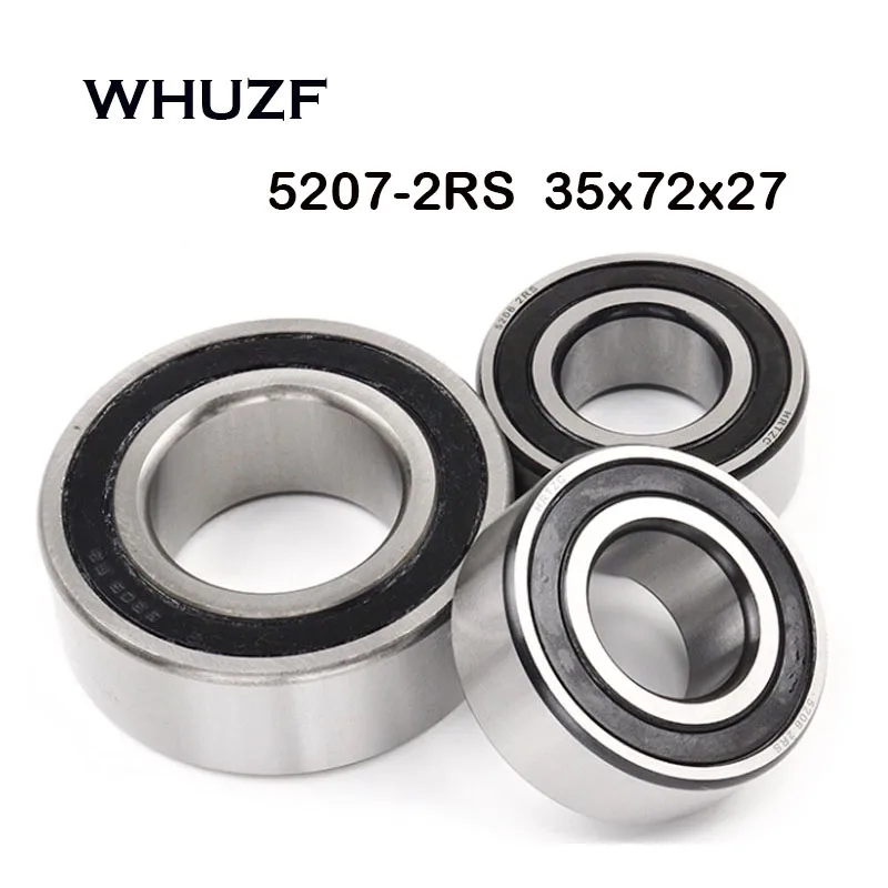 

5207ZZ 5202-2RS Подшипник 35*72*27 мм (1 шт.) ABEC-7 Осевой двухрядный радиально-упорный контакт 5202RS 3202 2RS 3056202 Шарикоподшипники