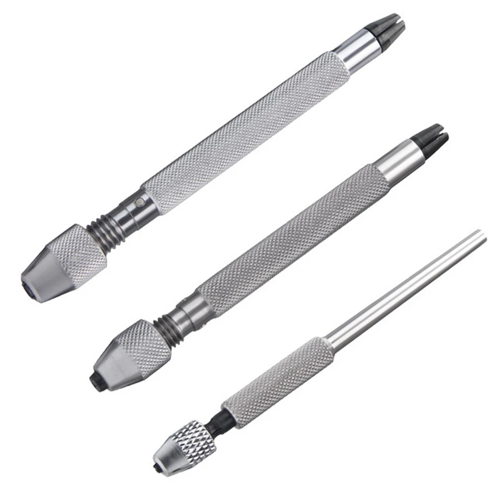 DB.6892 3 IN 1 Stainless Steel Heavy Duty Swivel Screwdriver Drill Pin Vise Watch Crown Tube Chuck Tools For Watchmakers