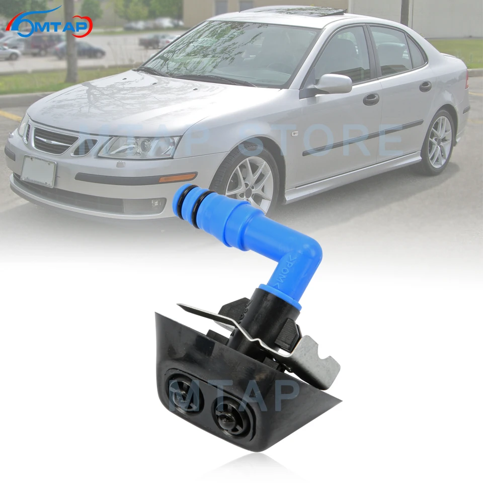 

MTAP Car Accessories Front Bumper Headlight Headlamp Washer Nozzle Sprayer Jet For Saab 9-3 93 2003-2012 12803972 128039723