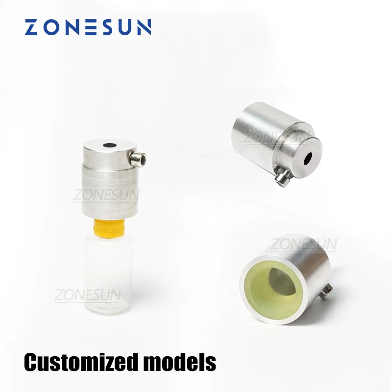 Zonesun Capping Head Accessory for Screwdriver Custom Chuck Bottle Tops Lids Caps Cover With Security Ring