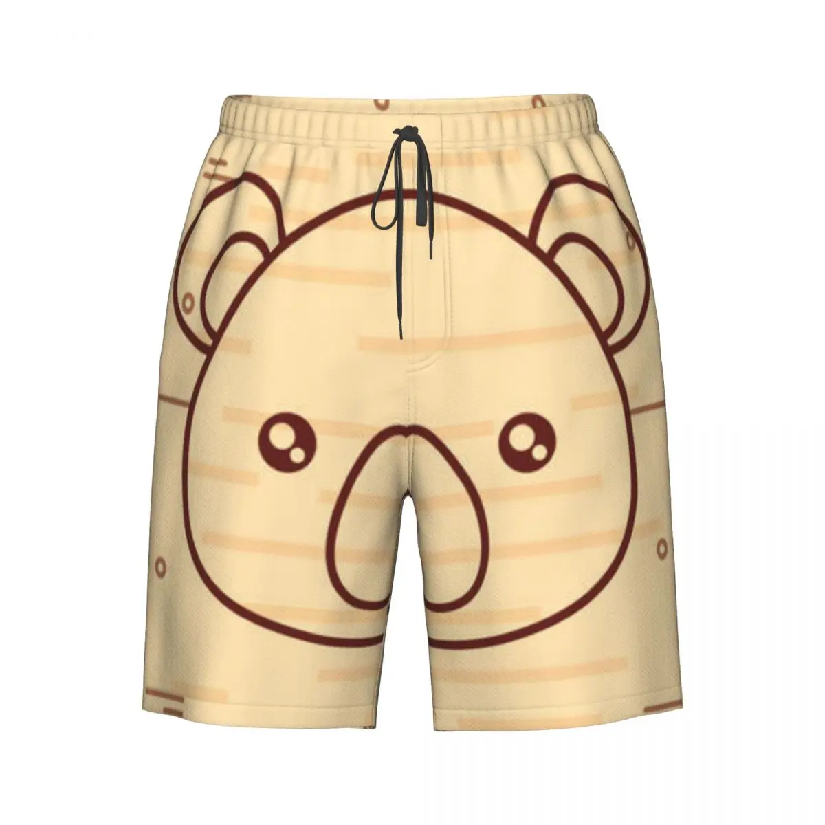 

Quick Dry Swimming Shorts Cute Koala Design Swimwear Man Swimsuit Swim Trunks
