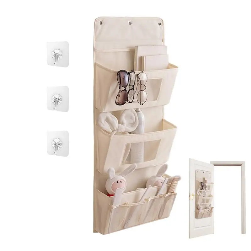 

Stuffed Animal Organizer Over The Door Plush Toy Storage Large Capacity Wall Mount Storage Bag Stuffed Animal Holder Organizer