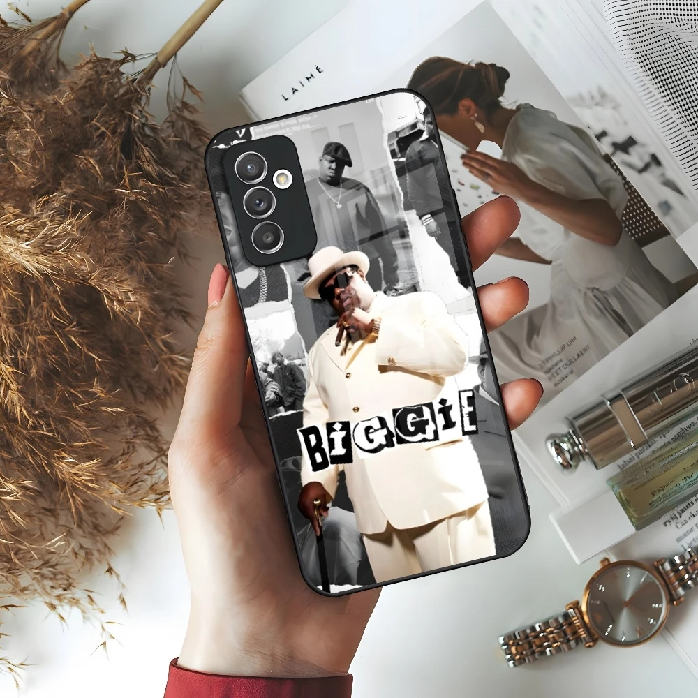 Notorious Biggie Phone Case For Samsung Galaxy S26 S25 S24 S23 S22 S20 S21 Ultra Edge Plus Fe Colored Silver Cover - view 4