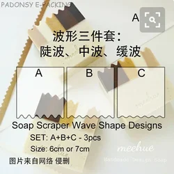 Slope Soap Scrapers Shaping Tool DIY Soap Making Soap Scrapers Various Designs Customzied