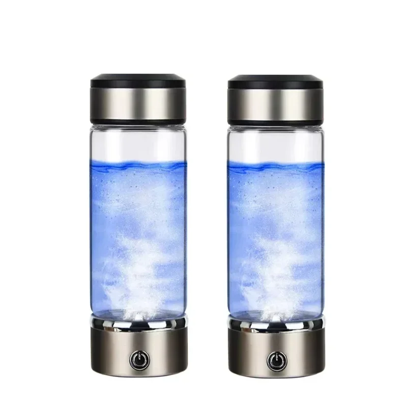 Hydrogen Water Bottle, Hydrogen Glasses Alkaline 3 Minute Water Purifier for Home, Office, Travelling, Daily Drinking, Gifts