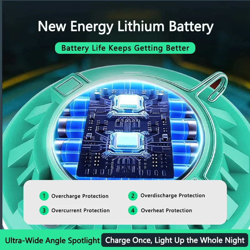2-in-1 태양광 충전 캠핑 라이트 걸이형 라이트 휴대용 디자인 텐트 하이킹용 기능성 라이트
