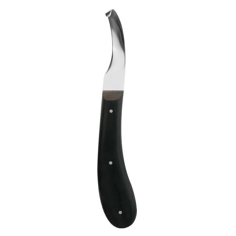 Stainless Steel Hoof Trimming Knife, Left & Right Hand Hoof Tool for Cattle Horse Sheep Donkey Equestrian Use