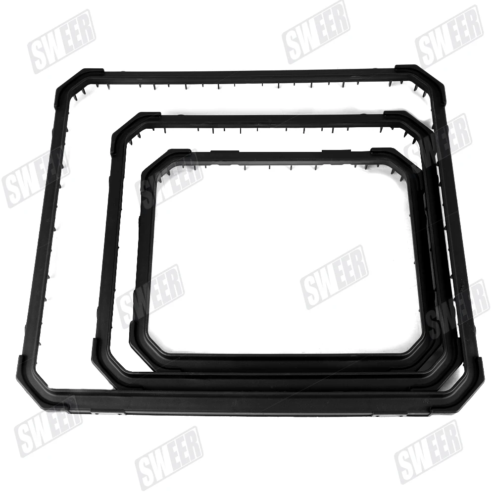 Motorcycle Tail Box Waterproof Plastic Middle Frame Universal For 36L, 45L, 55L, 65L, 80L, 100L Tailbox Assembly Accessories 3