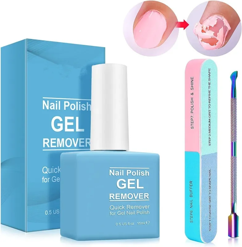 15ml Magic Professional GEL Polish เล็บถาวร Remover Polish Eliminator เครื่องมือทําความสะอาด UV GEL ลบเล็บเจล Remover