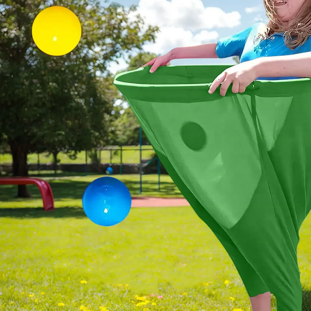 เกม Granny Pants Party Rush Yard เกม Ultimate Backyard Party เกมตลกเกมผู้ปกครองเด็กขว้างเกม Props และของเล่น