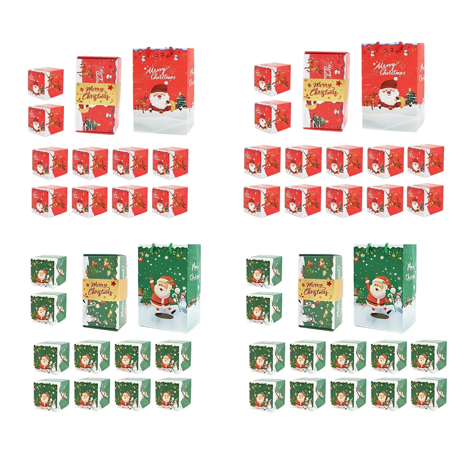 Christmas Gift Boxes Bulk Crop up Gift Box Paper Boxes Christmas Bag Jumping