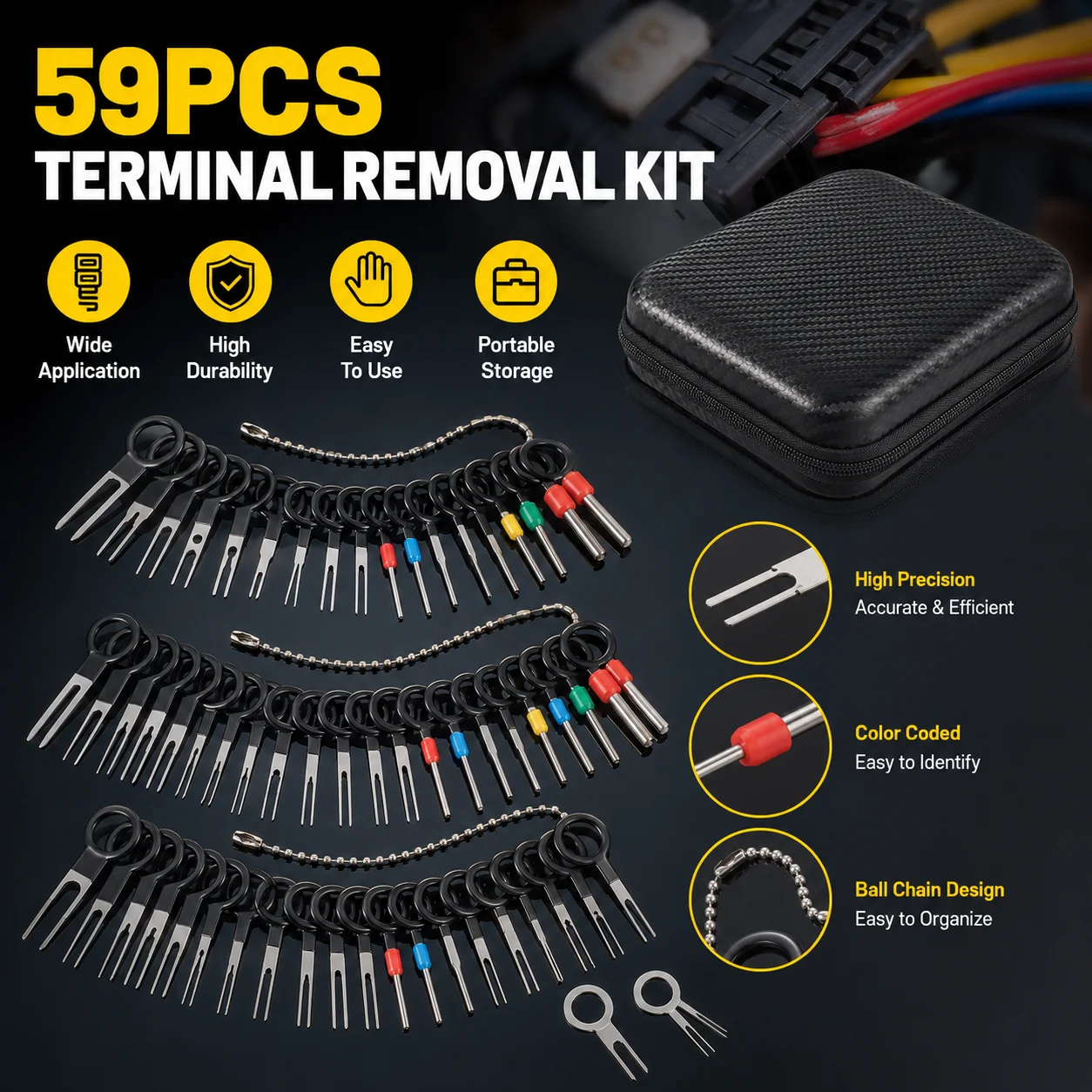Elektronik Repair - Kit de 41/59 pièces pour le