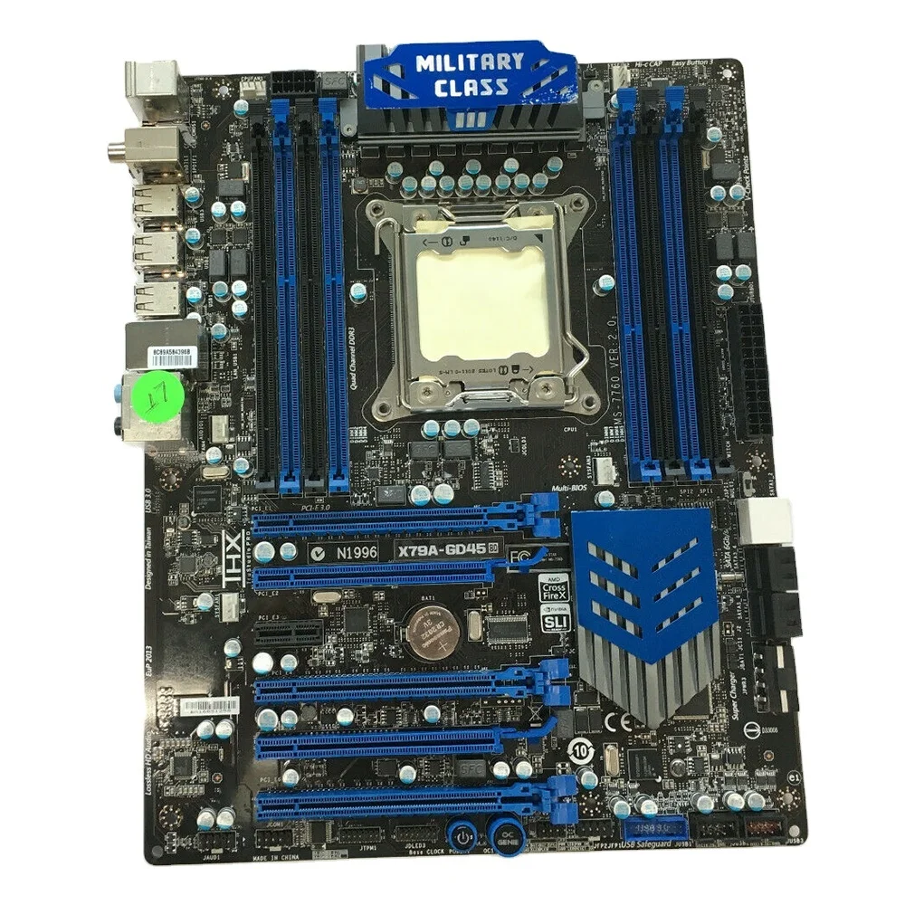 

X79A-GD45 (8D) For MS-7760 LGA2011 DDR3 128GB SATA3 USB2.0/3.0 PCI-E GEN2/3 ATX Desktop Motherboard High Quality Fast Ship