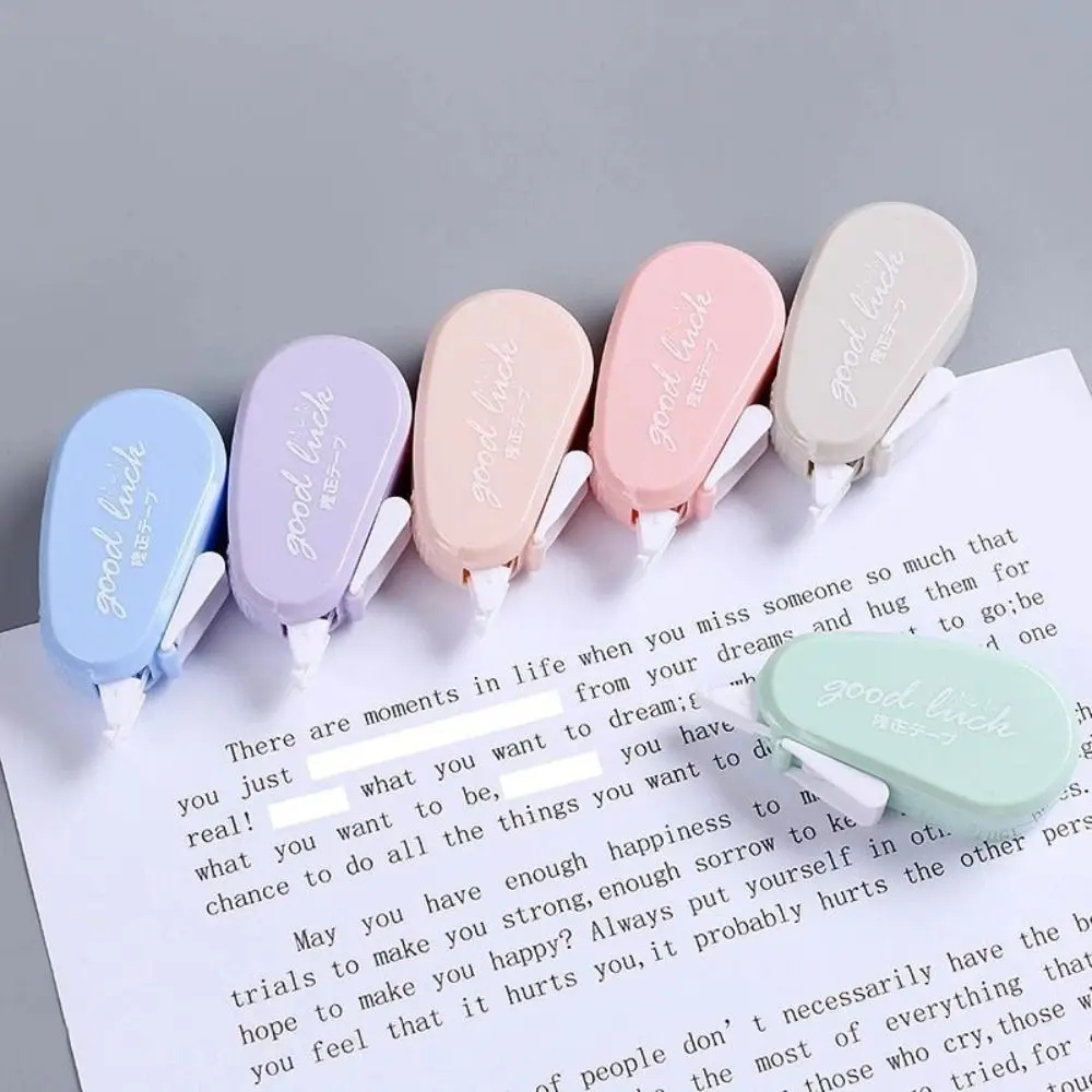 6pcs Change Tape Kawaii Mini Modification Tape INS Macaron White Out Correction Tape Cute Portable Spot Covering Tape School