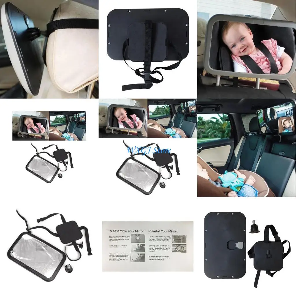 

37JE Universal Safety View View Back Glass Baby Car Стеклянный квадратный
