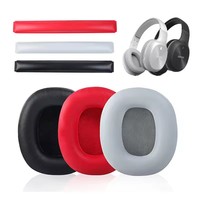 For EDIFIER W820BT W828NB Headphones Replacement Protein Skin Memory Sponge Ear Pads Cushion / Head Beam Pad Repair Parts