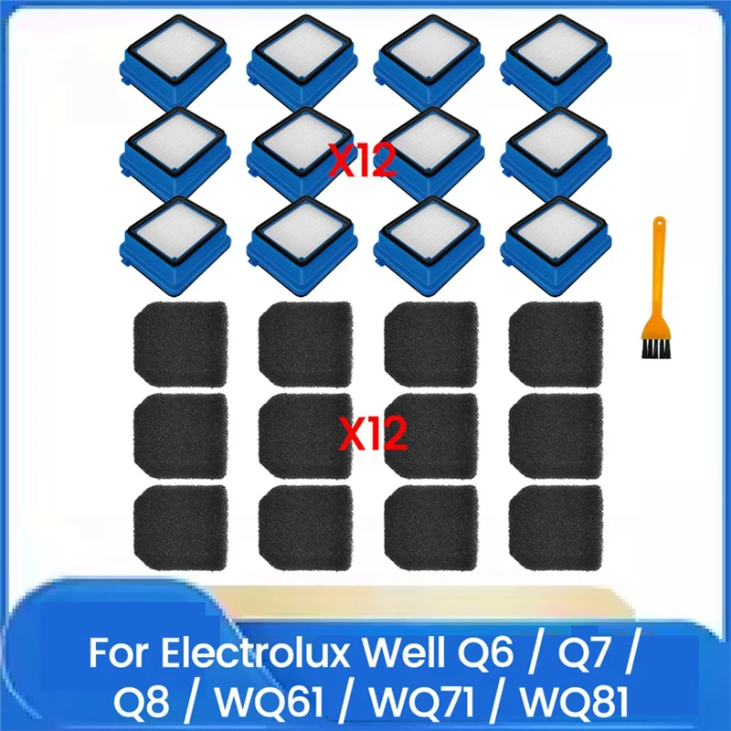 الترويج! فلتر مكنسة كهربائية لإلكترولوكس Q6 8 WQ61 WQ71 WQ81 قطع غيار المكنسة الكهربائية ملحقات التنظيف الفعالة