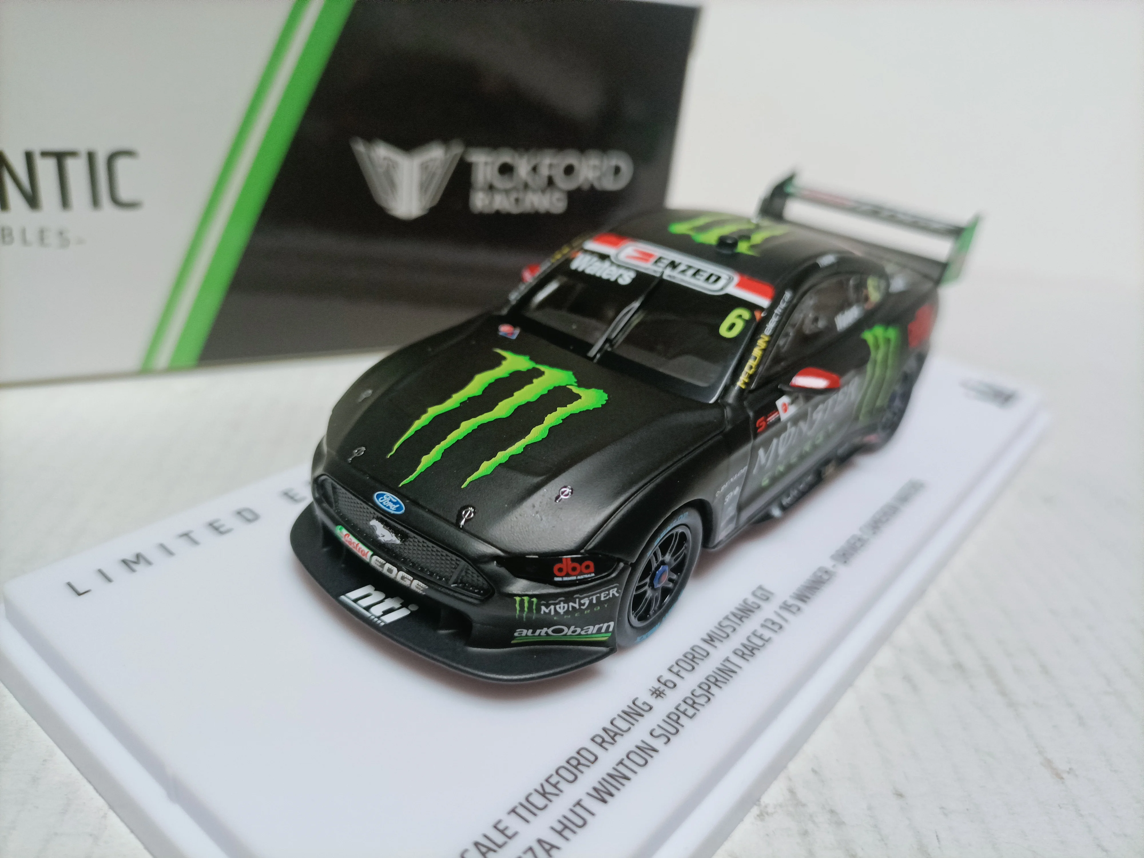 أصلية 1 43 بطولة فورد موستانج سباق نموذج تيكفورد فورد الفائز 2022