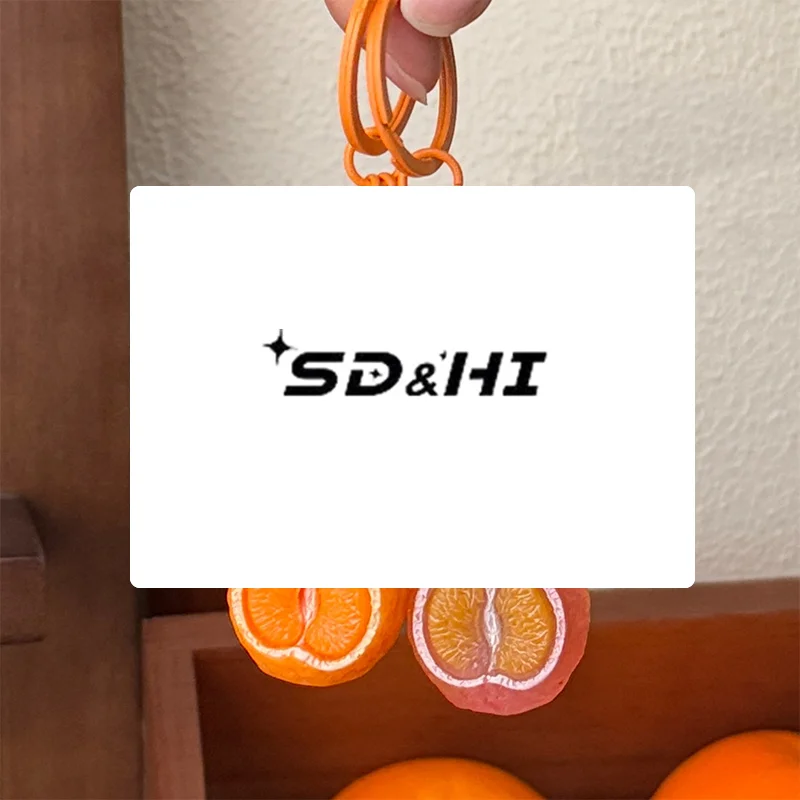 

3D-брелок-подвеска для телефона в виде апельсина, декоративный аксессуар для рюкзака, милый брелок из смолы в виде фрукта, небольшой подарок для пары