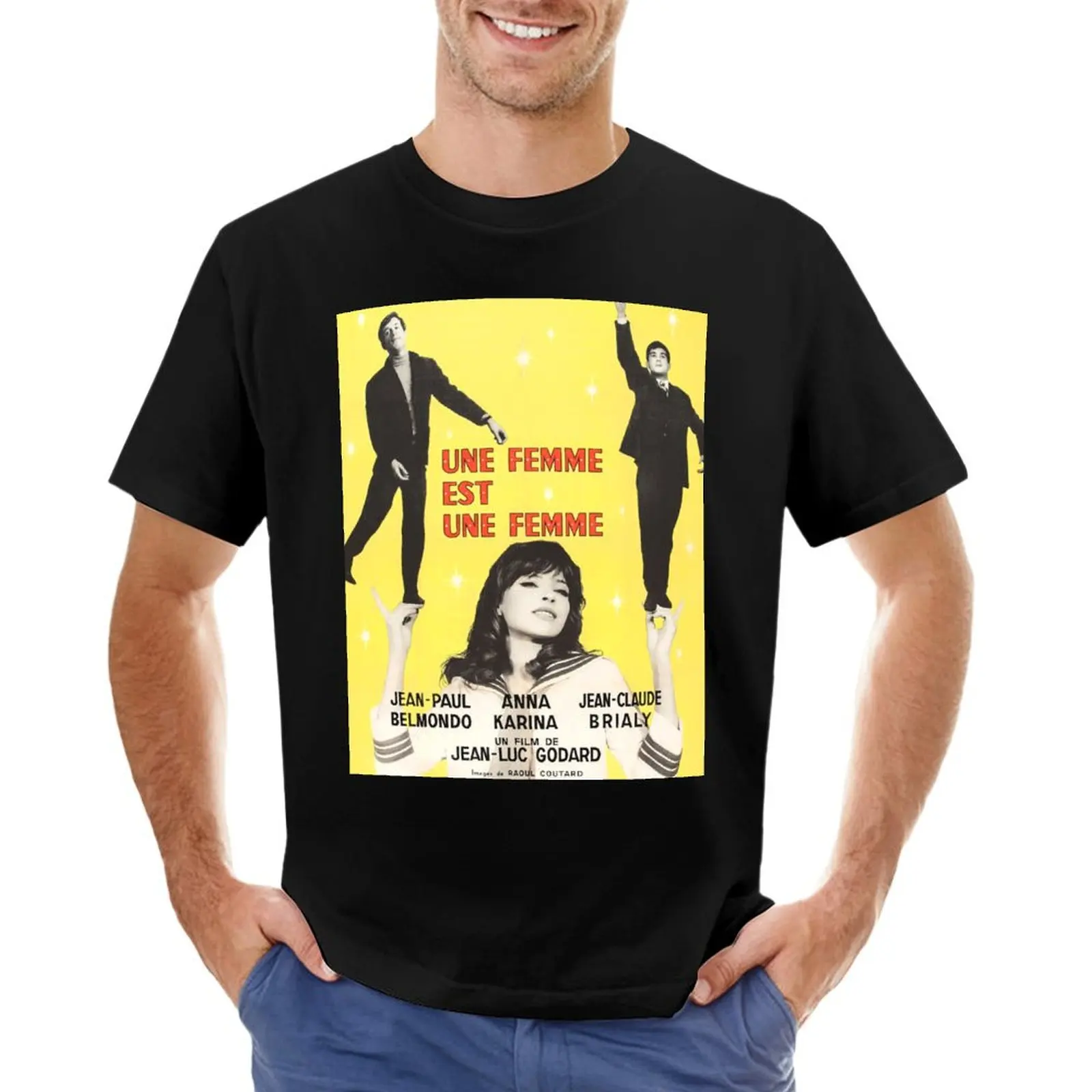 

Une Femme Est Une Femme - Jean-Luc Godard / Anna Karina / Jean Paul Belmondo / Jean Claude Brialy T-Shirt