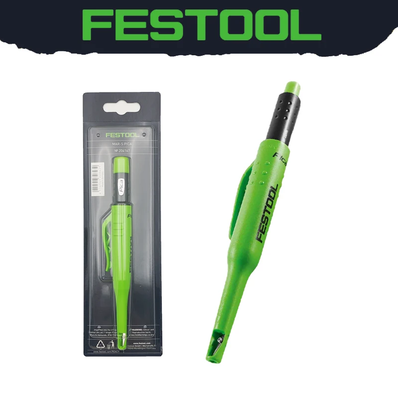 FESTOOL 204147 Pica Pencil MAR-S PICA 2B Marker Non Oily Portable Dashing Unique Design Dedicated Pen Hnad Tool