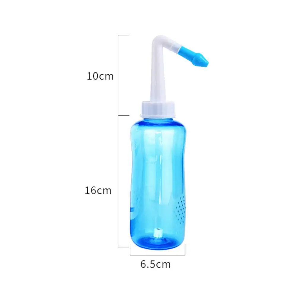 Sistema de lavagem nasal para adultos e crianças, Lavagem nasal, Sinusidade e alergias, Lavagem sob pressão, Limpador de lavagem, Aparador, Nas M8Z1, 300 ml, 500ml