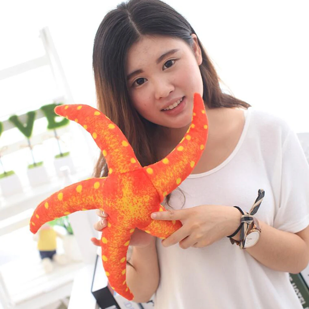 Simulated Starfish Pillow Marine Organisms Stuffed Plush Toy