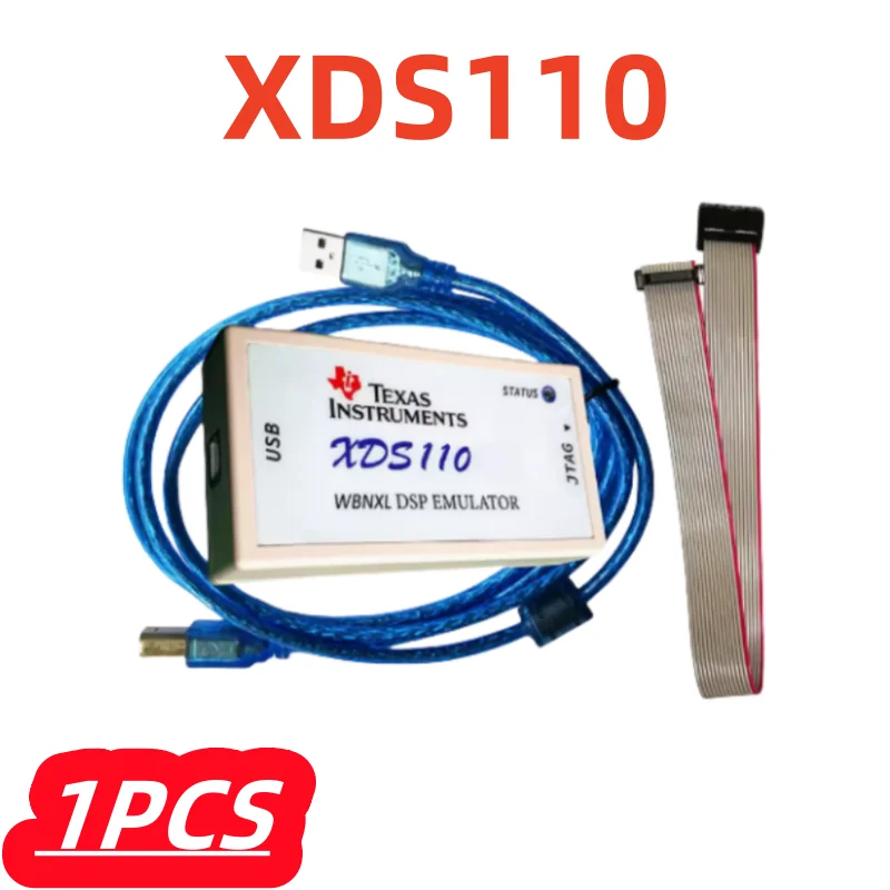 New XDS110 Emulator Downloader Debugger TI Dsp Burner Supports CCS7/10/12 supports WIN8/10/11 instead of XDS100V3/v2 USB2.0 pro