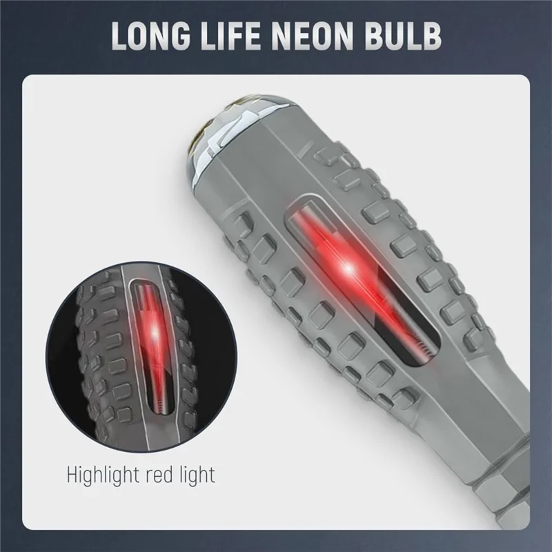 

N84R 2-In-1 High Torque Strong Magnetic Screwdriver Electricity Detector, Electricity Tester Pen With Magnetic