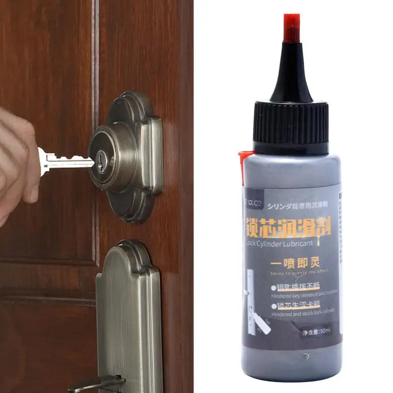 Imagem -03 - Lubrificantes de Grafite em pó Cadeia Repair Agent Fricção Reduzir All Purpose Stuck Locks Preventer Acessórios Serralheiro 50ml