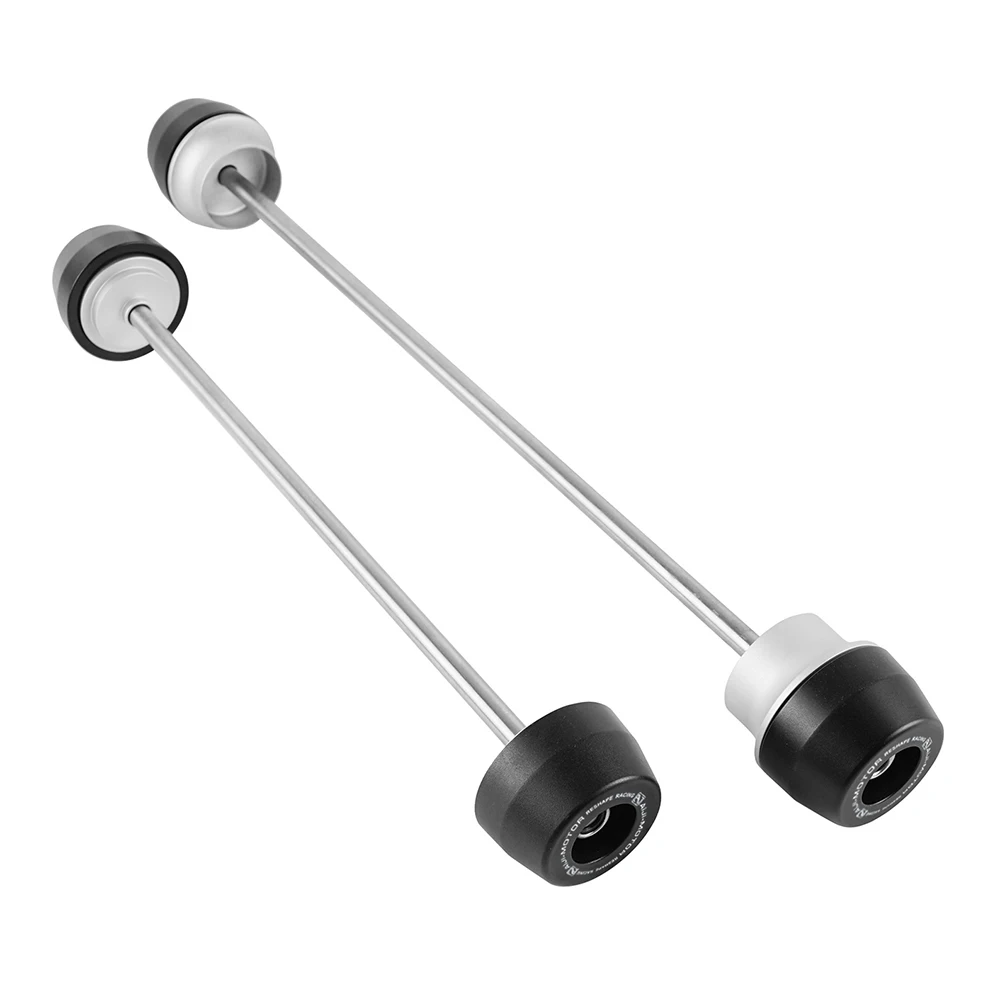 Motorcycle Front Rear Wheel Axle Fork Crash Sliders for Kawasaki Z900 Z900RS 2017-2025