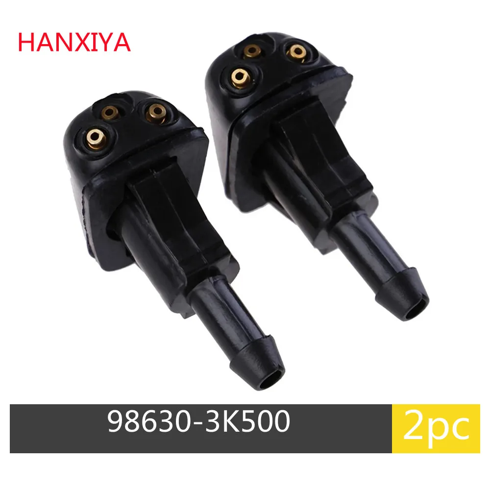 986303K500 2Pcs/lot Front Windshield Wiper Washer Jet Nozzle For Hyundai Kia Amanti Rio Sorento OE# 9863039000 98630-2C700