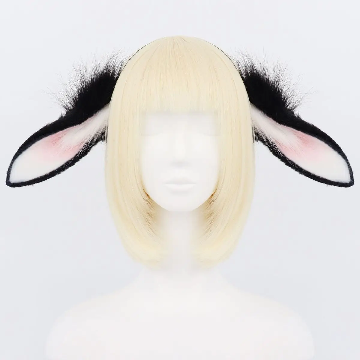 

Lolita Lop-eared Rabbit Headband Handmade Halloween Furry Animal Ear Hairhoop Fursuit Accessories Kigurumi Cosplay Clothing
