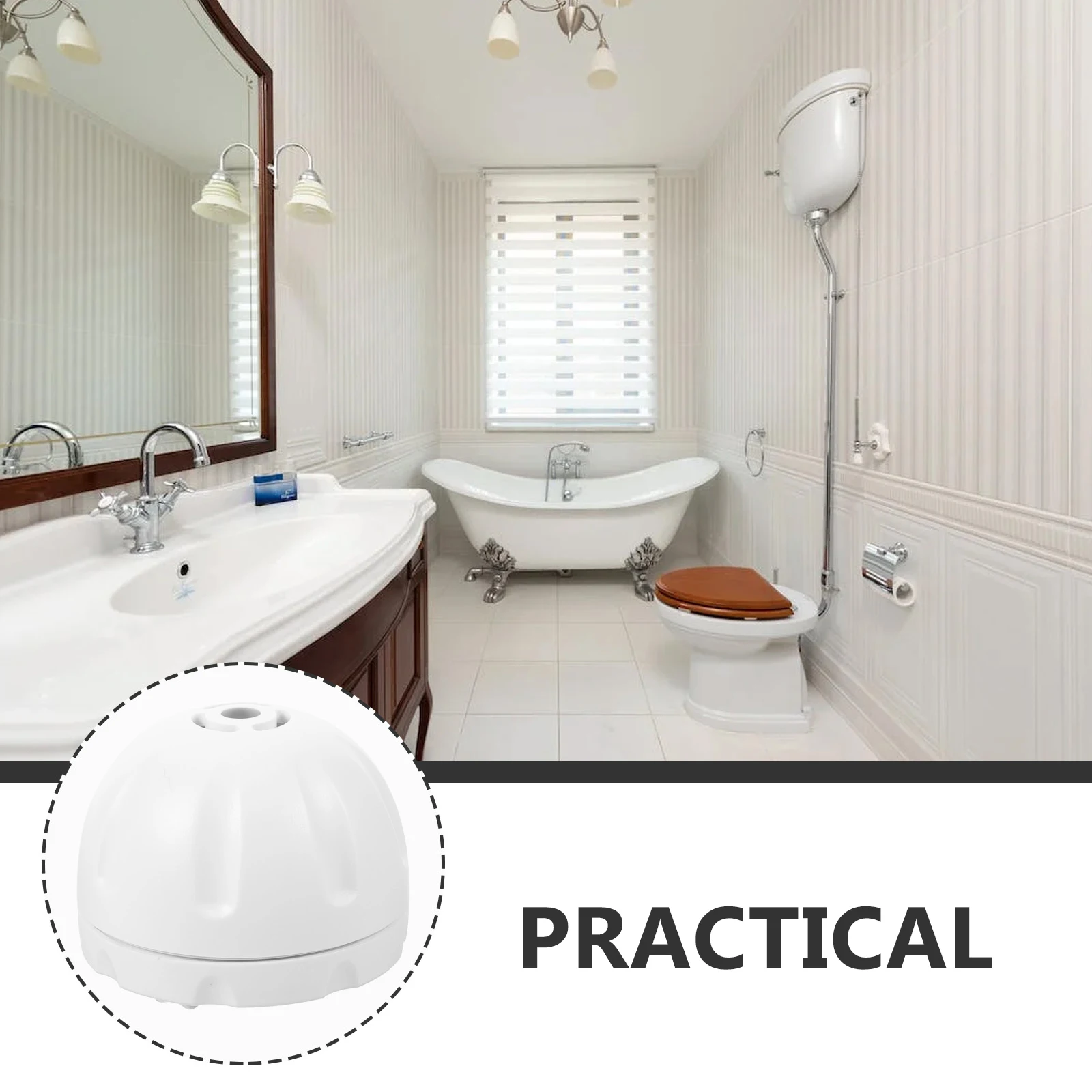 

Water Leak Alarm for Home Kitchen Bathroom Basement Flood Sensor Alert Drip High Sensitivity Easy ABS Low Power