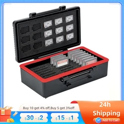 36 slot custodia per schede di memoria supporto per schede di gioco Organizer per 21 SD PSV NS CFexpress tipo A + 15 TF Micro SD Card protect Card