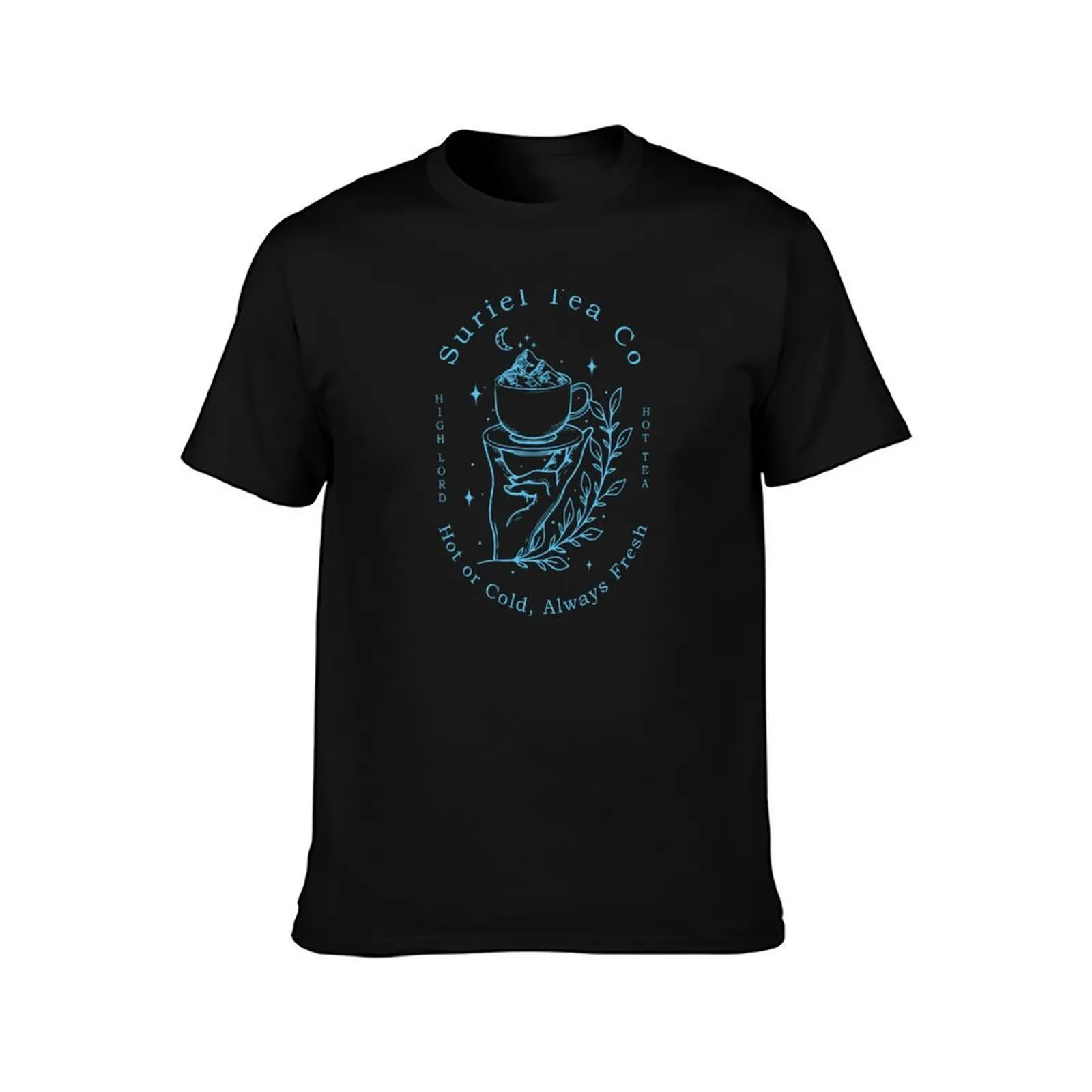The Suriel Tea Co Funny Meme Suriel’s Tea Company ACOTAR Book Lover Suriel Spill The Tea BK4 T-Shirt, Summer Casual Cotton Tee