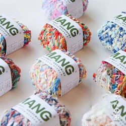 Original Mixed Color Wool Colored Dots, Bean Yarn, Wool Ball, Woven Scarf, Coat, Sweater, Handmade Yarn Material, Wholesale