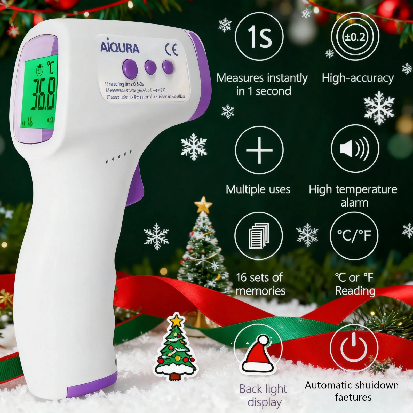 أداة معدات LED الرقمية الطبية أدوات ميزان الحرارة السريع لينة الرأس عيادة للجسم الأذن المنزلية الكبار الأطفال الفم الإبط