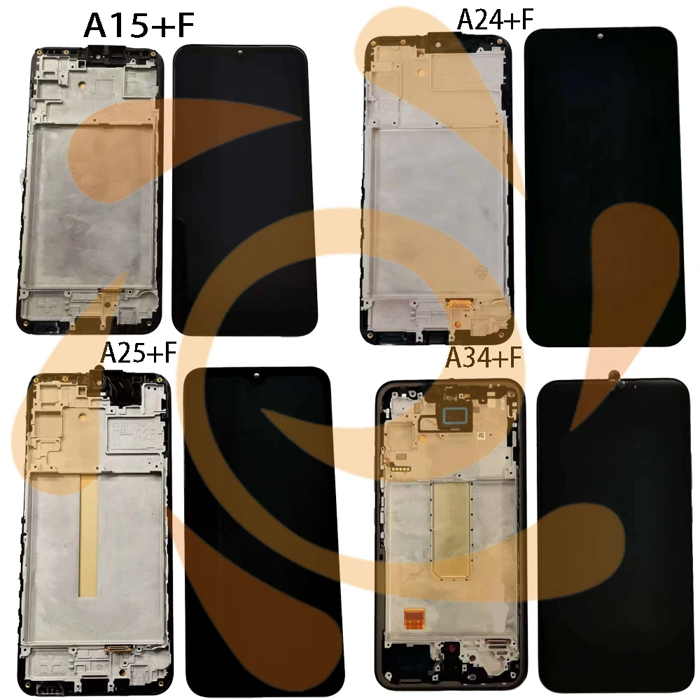 OLED For Samsung Galaxy A24 A15 A34 A25 LCD Display Touch Screen Digitizer Display Replacement