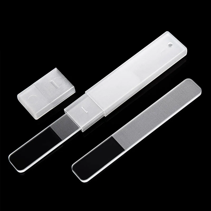 

Sdotter Nano Glass Nail Files Professional Sanding Polishing Files Transparent Nail File Grinding Equipment Manicure Art Tools