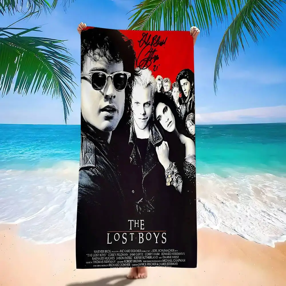 Lost Boys 1987 Movie Microfiber Blanket Quick Drying Beach Towels Oversized Printing Super Absorbent Pool Towel Blanket